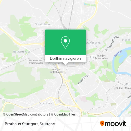 Brothaus Stuttgart Karte