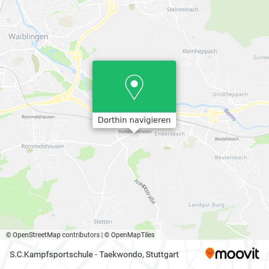 S.C.Kampfsportschule - Taekwondo Karte