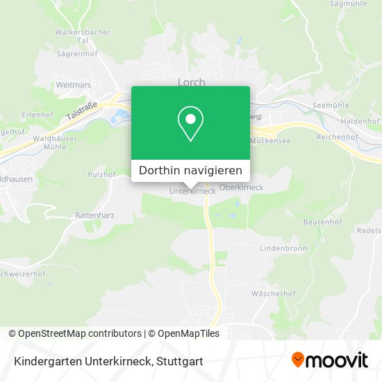 Kindergarten Unterkirneck Karte