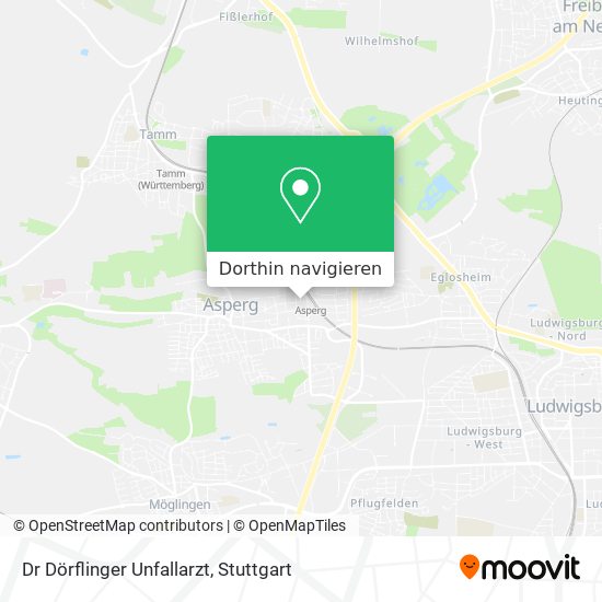 Dr Dörflinger Unfallarzt Karte