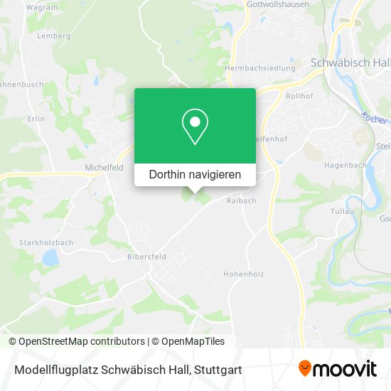 Modellflugplatz Schwäbisch Hall Karte