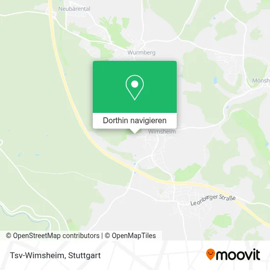 Tsv-Wimsheim Karte