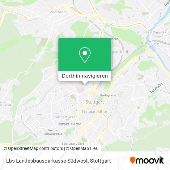 Lbs Landesbausparkasse Südwest Karte