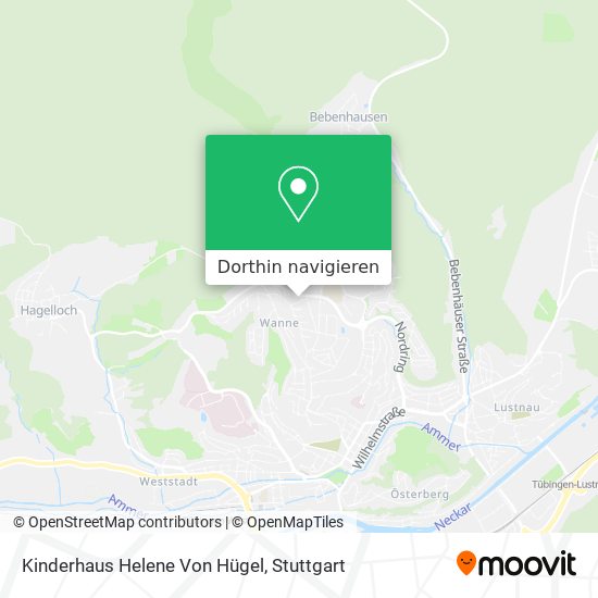 Kinderhaus Helene Von Hügel Karte