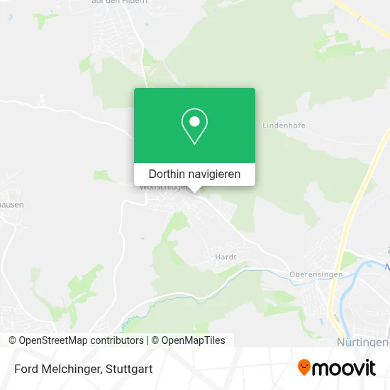 Ford Melchinger Karte