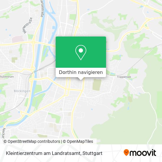 Kleintierzentrum am Landratsamt Karte