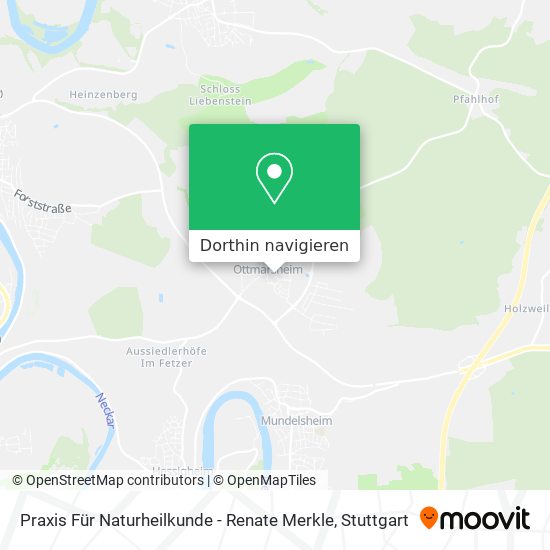 Praxis Für Naturheilkunde - Renate Merkle Karte