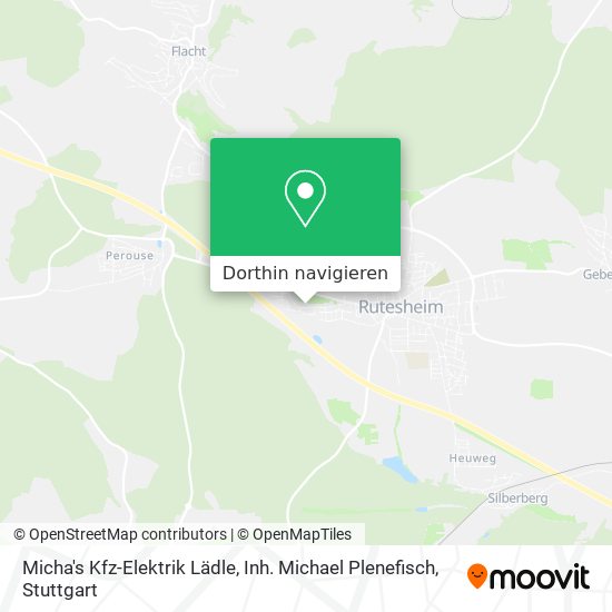 Micha's Kfz-Elektrik Lädle, Inh. Michael Plenefisch Karte