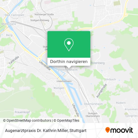 Augenarztpraxis Dr. Kathrin Miller Karte
