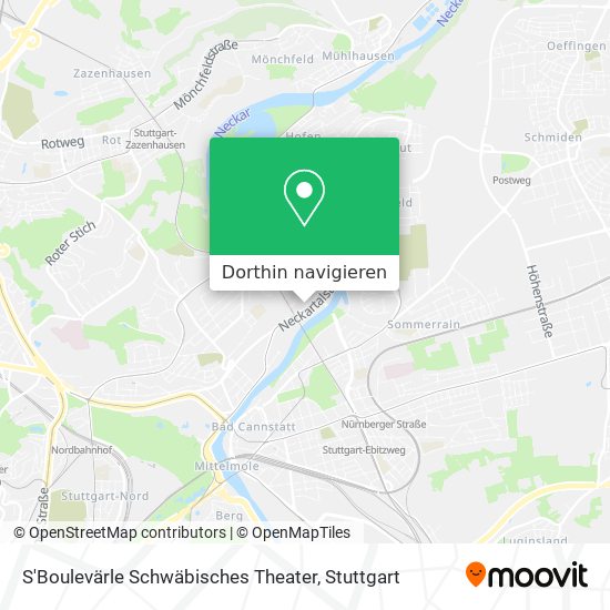 S'Boulevärle Schwäbisches Theater Karte