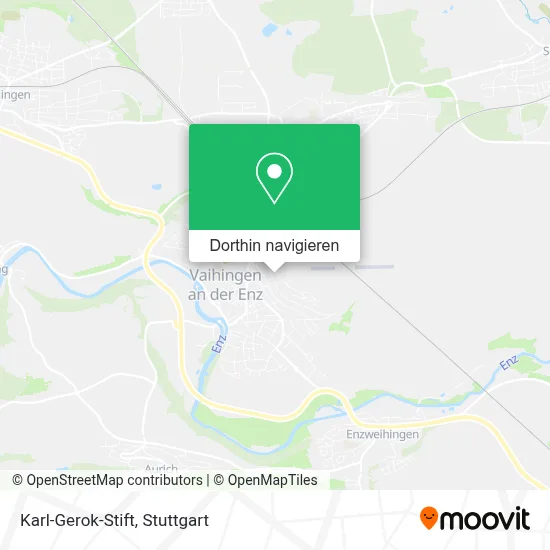 Karl-Gerok-Stift Karte