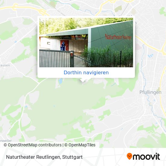 Naturtheater Reutlingen Karte