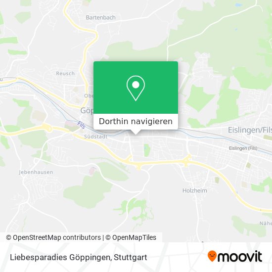 Liebesparadies Göppingen Karte