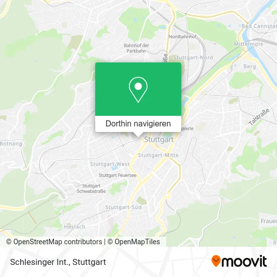 Schlesinger Int. Karte