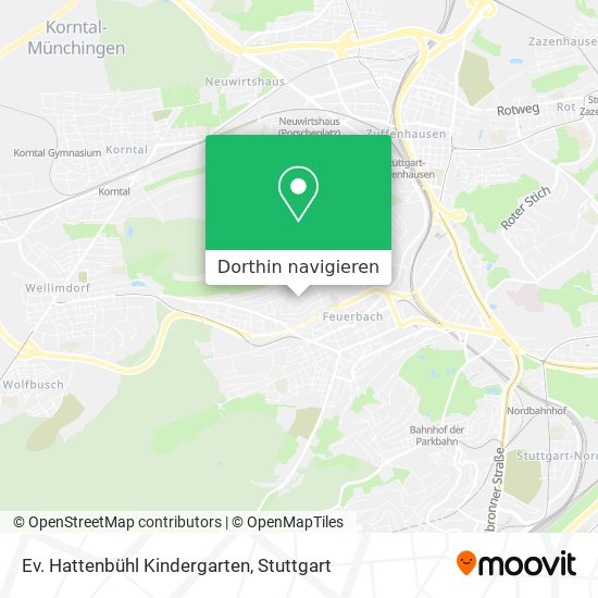 Ev. Hattenbühl Kindergarten Karte