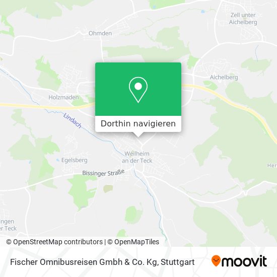Fischer Omnibusreisen Gmbh & Co. Kg Karte