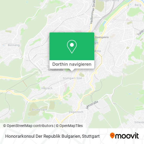 Honorarkonsul Der Republik Bulgarien Karte