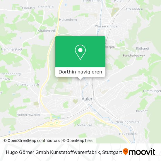 Hugo Görner Gmbh Kunststoffwarenfabrik Karte