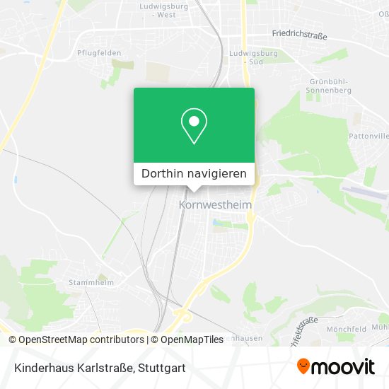 Kinderhaus Karlstraße Karte
