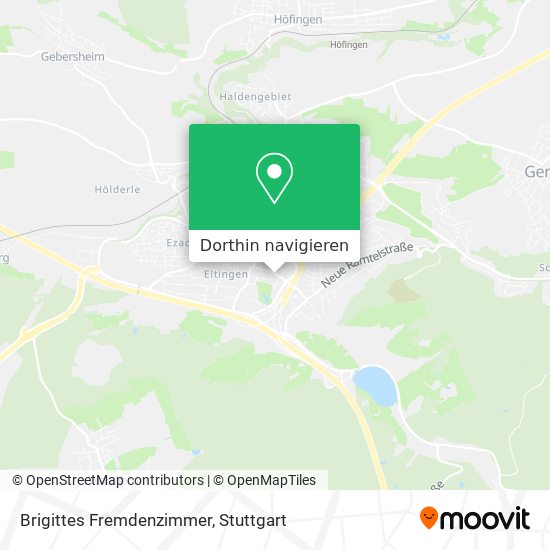 Brigittes Fremdenzimmer Karte