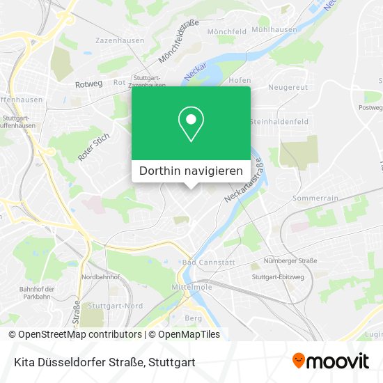 Kita Düsseldorfer Straße Karte