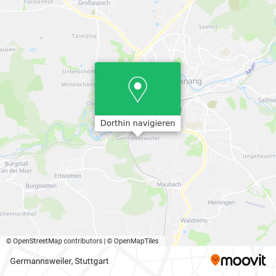 Germannsweiler Karte