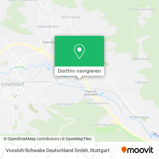 Vossloh-Schwabe Deutschland Gmbh Karte