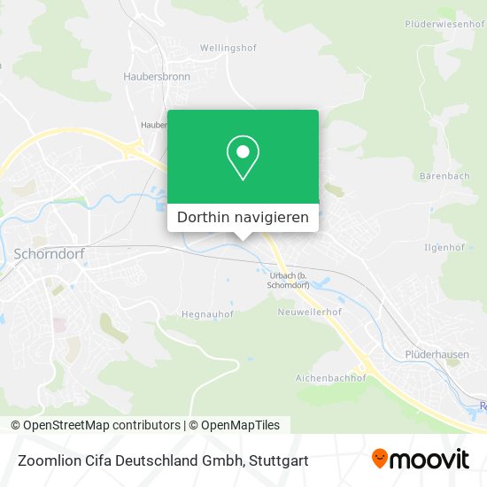 Zoomlion Cifa Deutschland Gmbh Karte