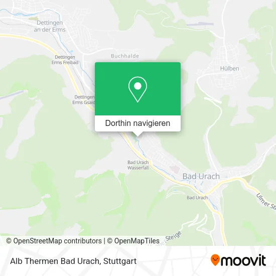Alb Thermen Bad Urach Karte