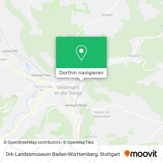 Drk-Landesmuseum Baden-Württemberg Karte