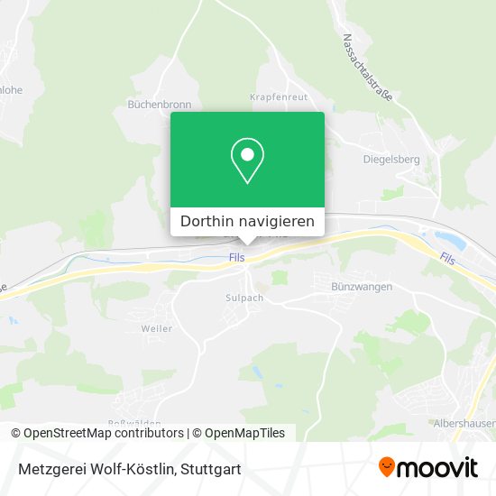 Metzgerei Wolf-Köstlin Karte