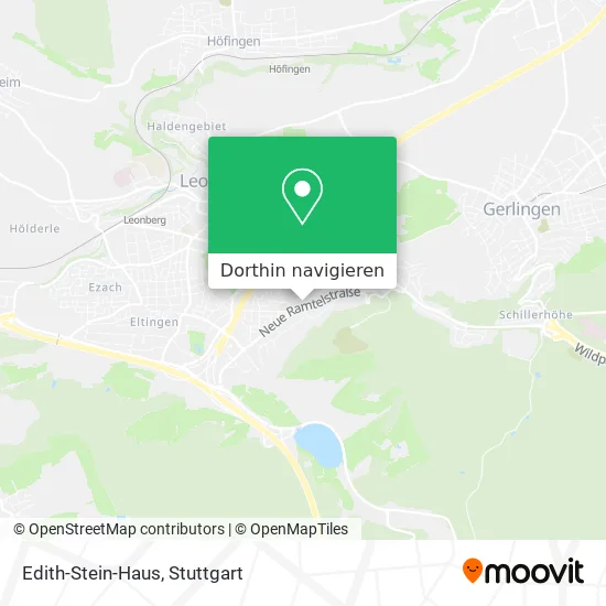 Edith-Stein-Haus Karte