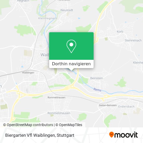 Biergarten Vfl Waiblingen Karte