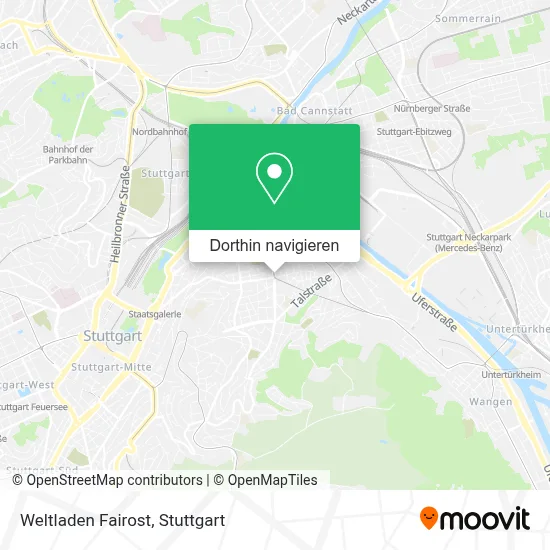 Weltladen Fairost Karte