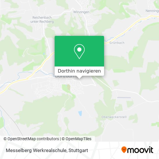 Messelberg Werkrealschule Karte