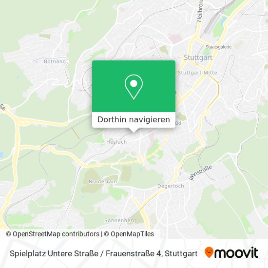 Spielplatz Untere Straße / Frauenstraße 4 Karte