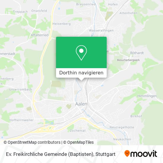 Ev. Freikirchliche Gemeinde (Baptisten) Karte