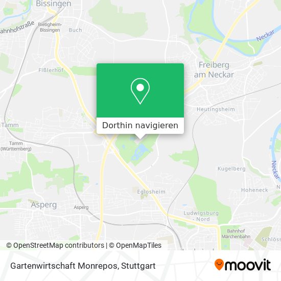 Gartenwirtschaft Monrepos Karte