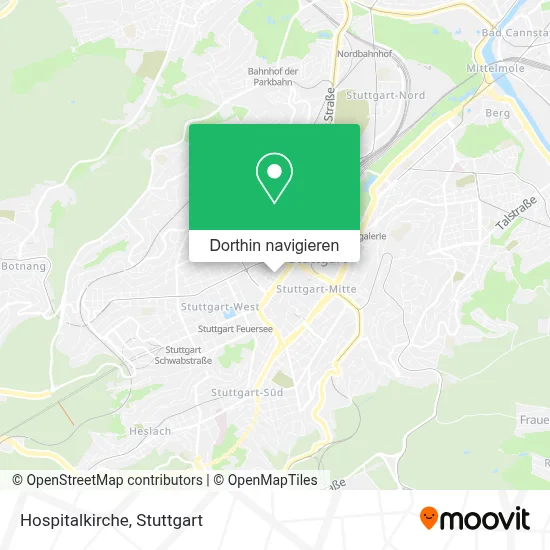 Hospitalkirche Karte