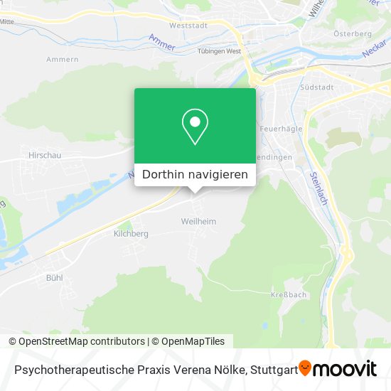 Psychotherapeutische Praxis Verena Nölke Karte