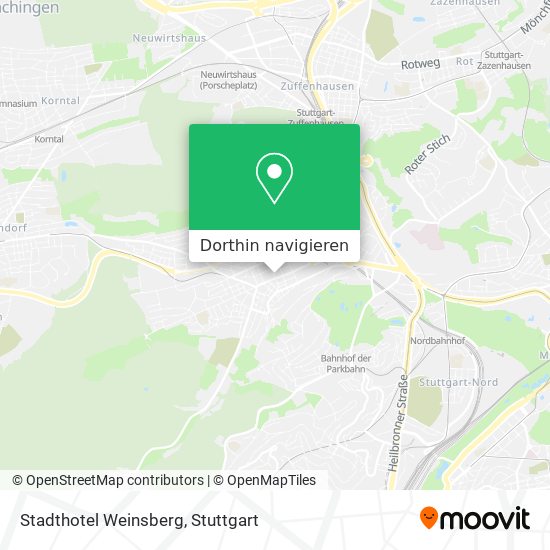 Stadthotel Weinsberg Karte
