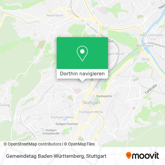 Gemeindetag Baden-Württemberg Karte