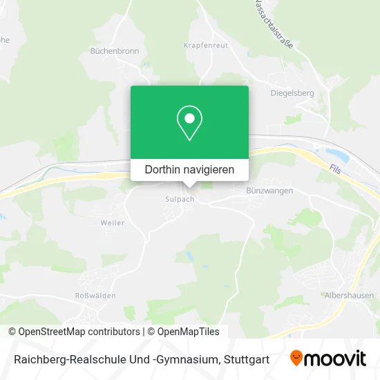 Raichberg-Realschule Und -Gymnasium Karte