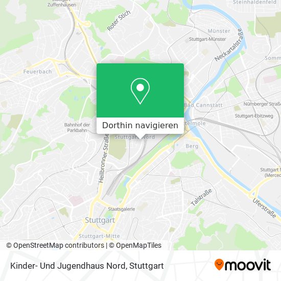 Kinder- Und Jugendhaus Nord Karte