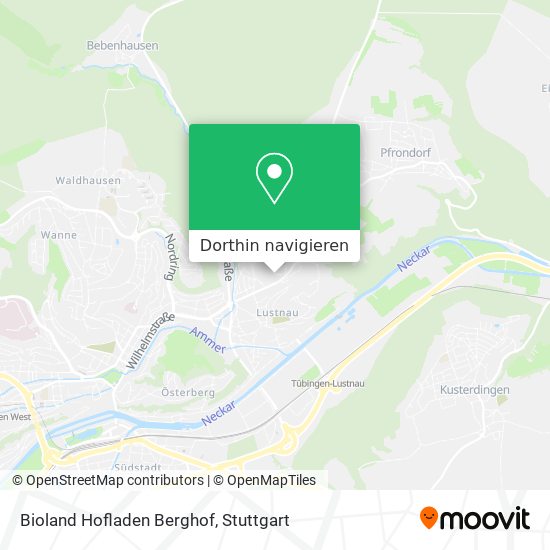 Bioland Hofladen Berghof Karte