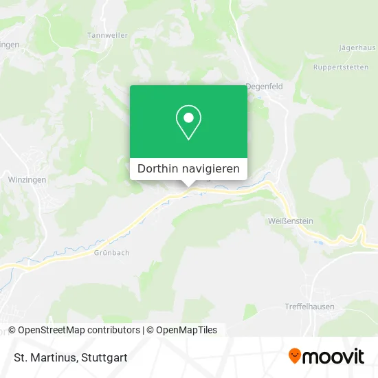 St. Martinus Karte
