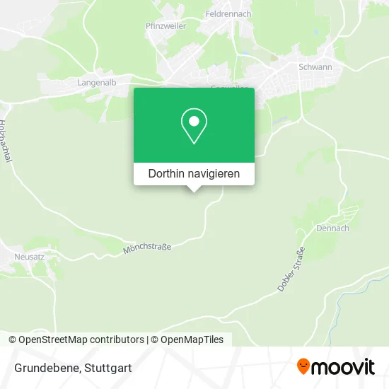 Grundebene Karte