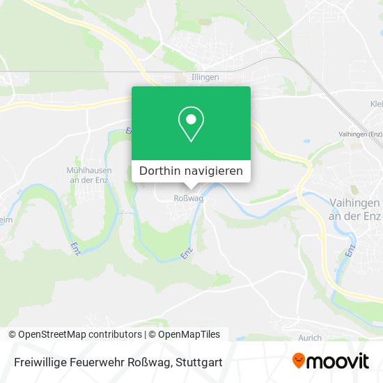 Freiwillige Feuerwehr Roßwag Karte