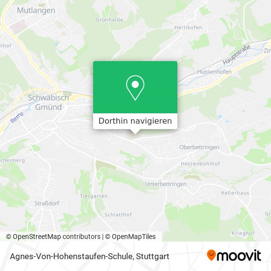 Agnes-Von-Hohenstaufen-Schule Karte