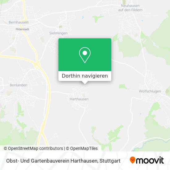 Obst- Und Gartenbauverein Harthausen Karte